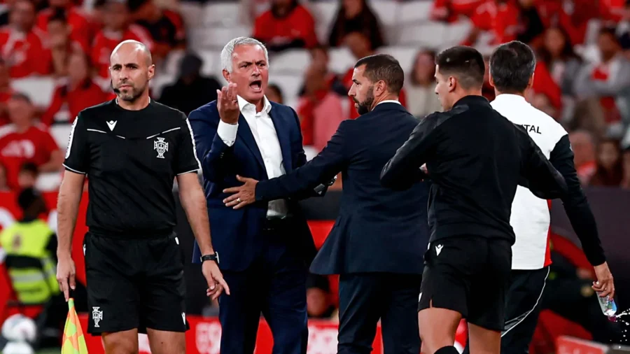 Protests and goal taken in recovery: José Mourinho already brakes on Benfica