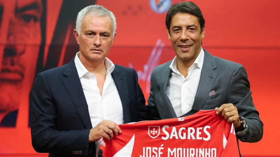 Benfica, Jose Mourinho introduces himself and is already charged up