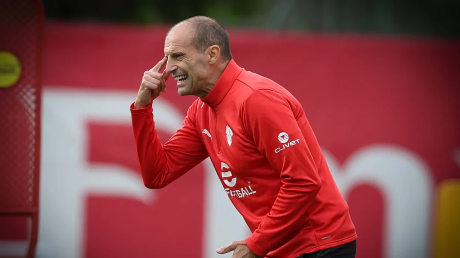 Massimiliano Allegri puts the Coppa Italia in his sights