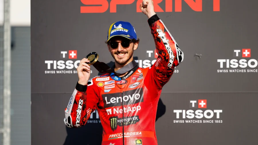 MotoGp, Ducati: Pecco Bagnaia gets a pebble off his shoe