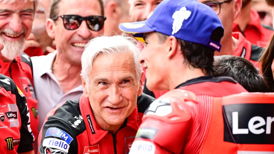 Ducati, Marc Marquez celebrate in Cervera: Tardozzi and Dall&apos;Igna guests of honor