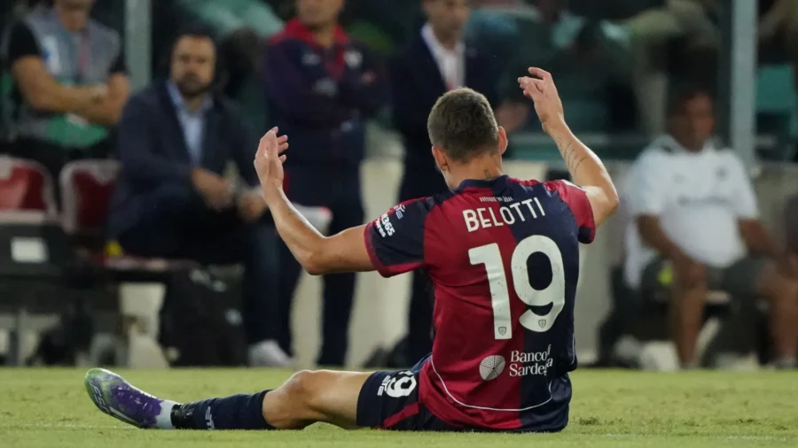 Cagliari, Andrea Belotti undergo knee surgery