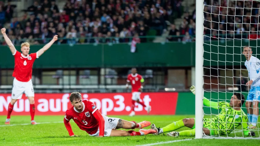 San Marino suffers a shooting spree in Austria: 10-0