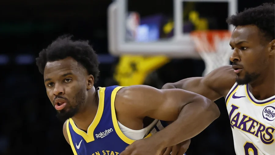 NBA preseason: Lakers win over Warriors with Bronny James on the court