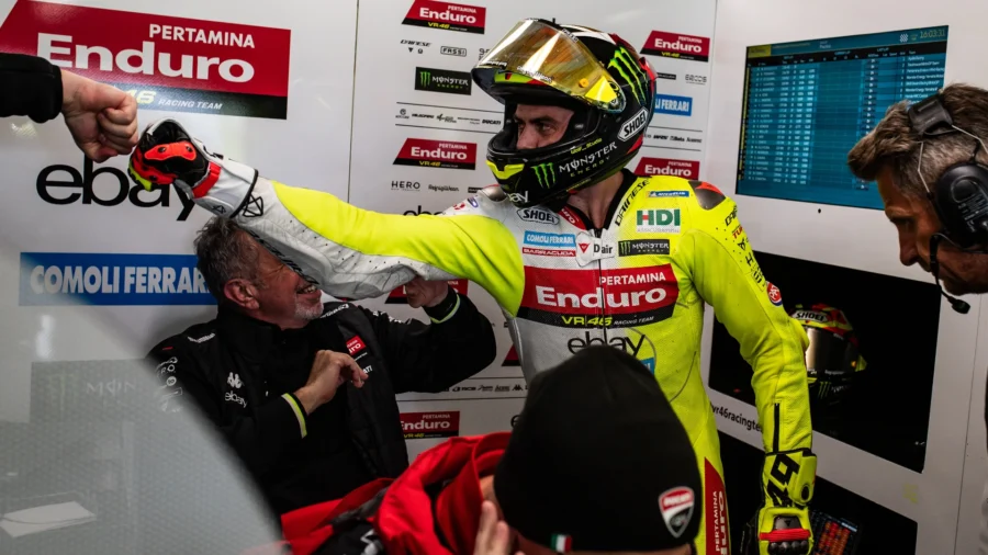 MotoGp, VR46: Fabio Di Giannantonio raises the bar further