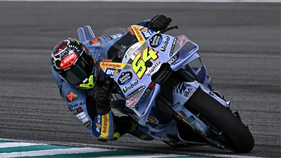 MotoGP: Fermin Aldeguer speeds through Sepang free practice before deluge