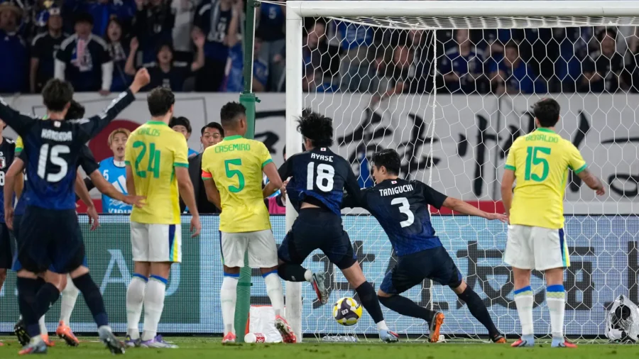 Japan, resounding comeback with Brazil