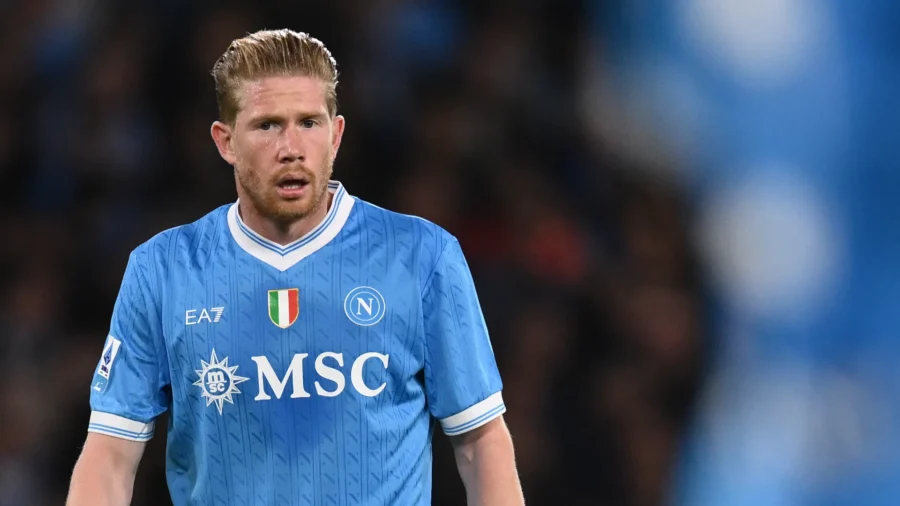 Injured while kicking penalty, Kevin De Bruyne leaves Napoli-Inter