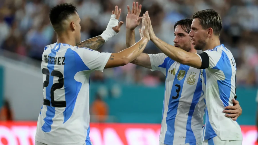 Argentina beats Venezuela, Lautaro Martinez and Nico Paz lead the way