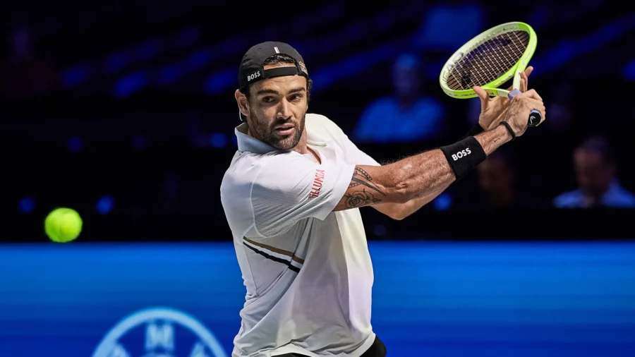 Matteo Berrettini, positive signs from France
