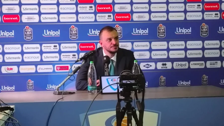 Cantù, Nicola Brienza dreams of tripping Virtus Bologna