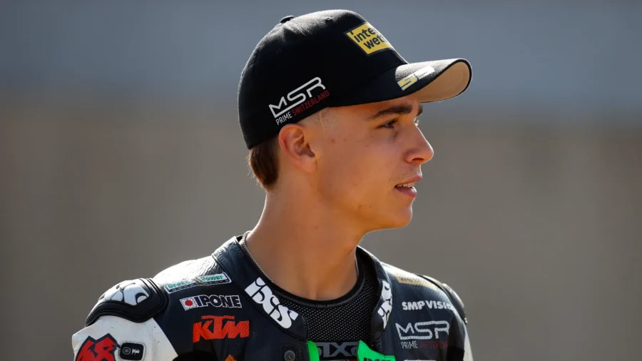 Noah Dettwiler forced to say no to Paolo Simoncelli