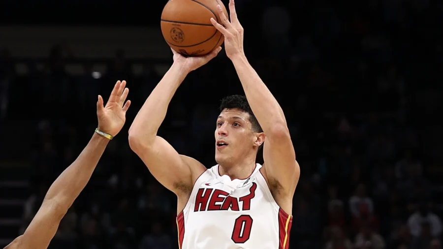 Simone Fontecchio continues to fly with Miami Heat, Golden State knockout