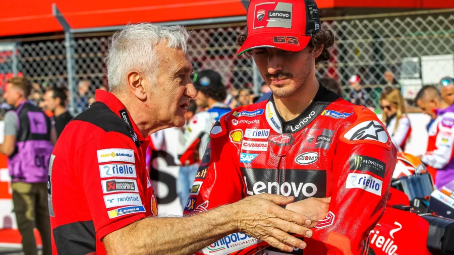 Ducati, Tardozzi insists: "We believe in Bagnaia. News in the tests"