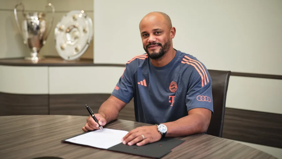 Vincent Kompany extends with Bayern Munich