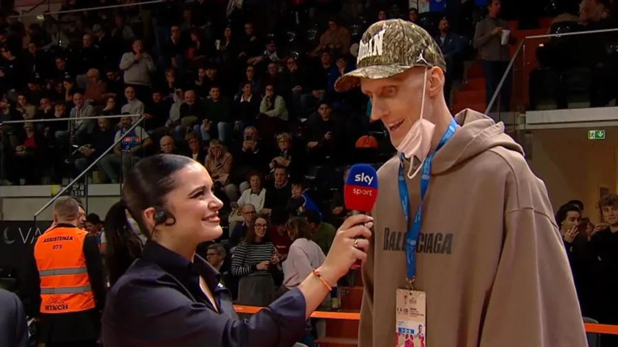 Achille Polonara: "Second day without wheelchair"