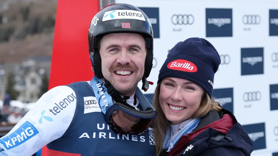 Mikaela Shiffrin, tears of joy over Aleksander Aamodt Kilde’s return