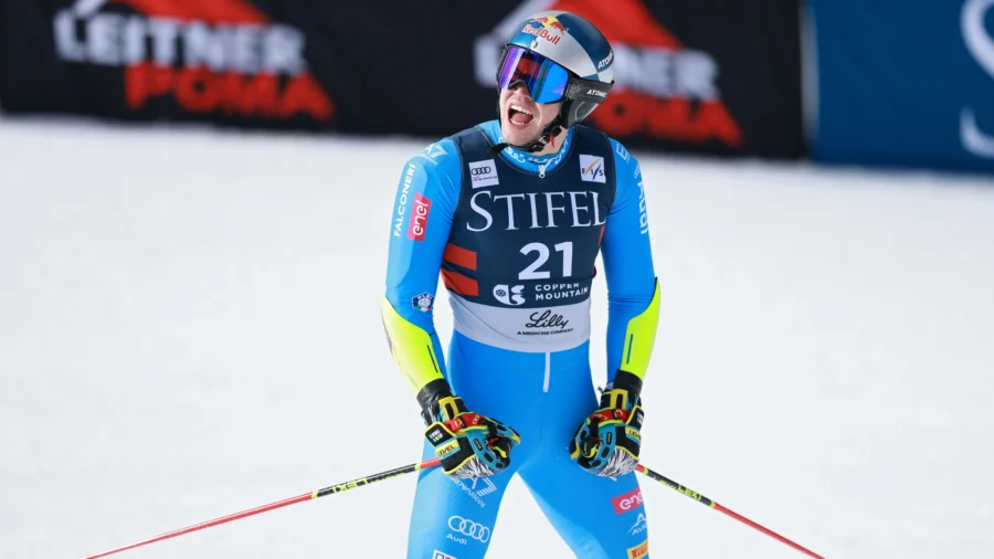 Alex Vinatzer finds his smile again in a giant full of surprises