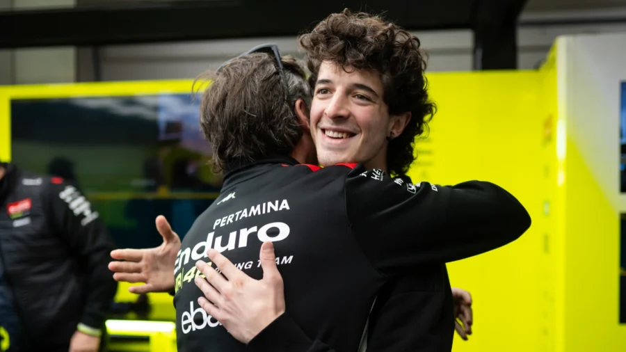 Celestino Vietti is not in the skin: "The best day of my life"