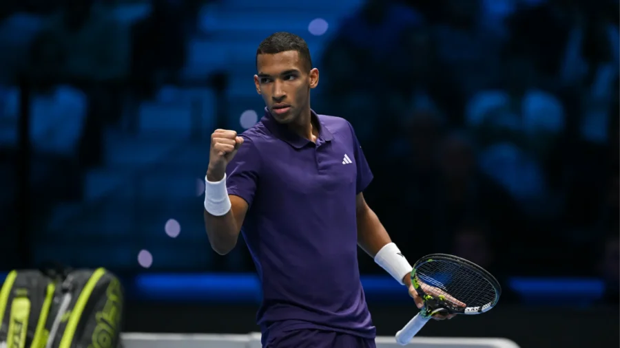 ATP Finals, Felix Auger-Aliassime folds Ben Shelton in comeback.