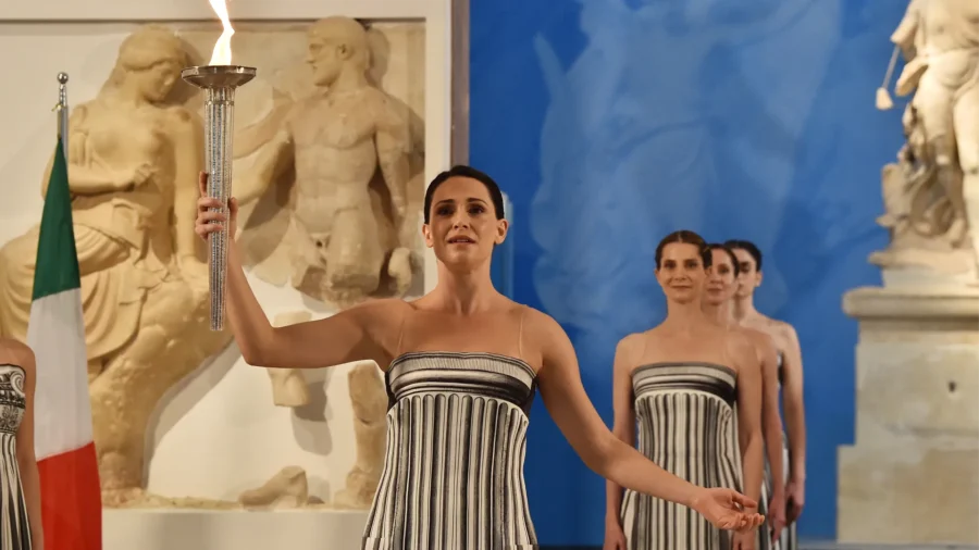 Milan Cortina 2026 Olympic flame has begun its journey