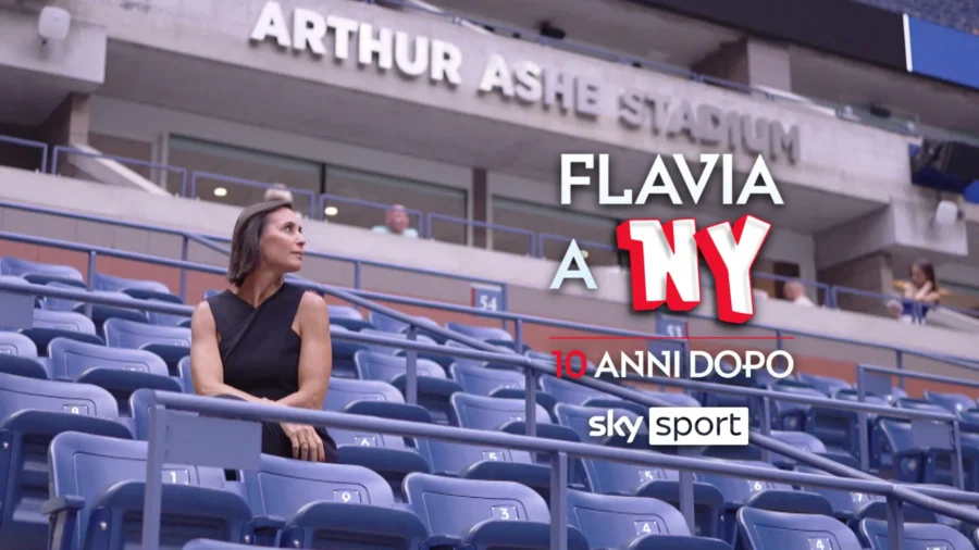 Flavia Pennetta returns to New York with Sky Sports.