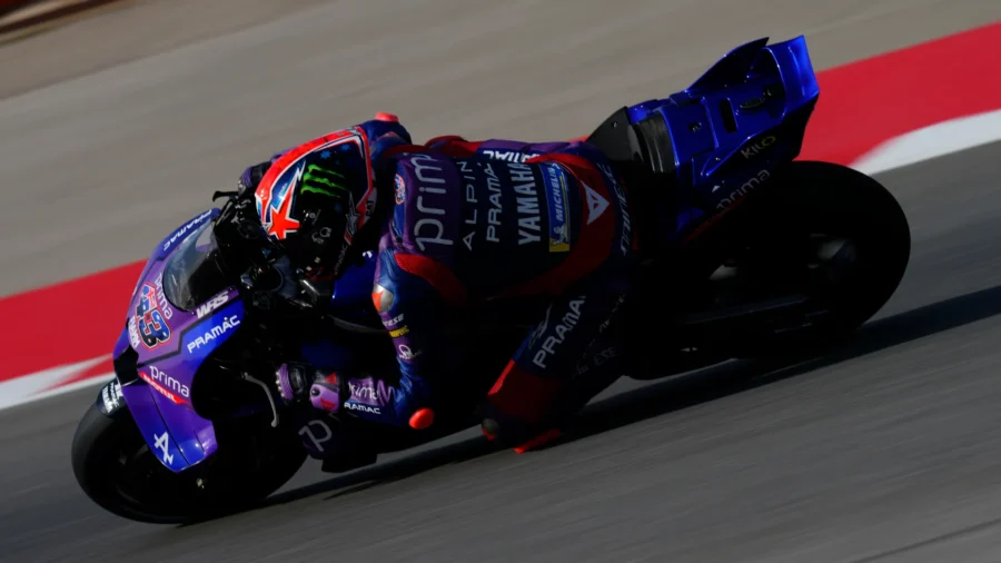 Jack Miller in front in Valencia’s first free practice, far behind Marco Bezzecchi and Pecco Bagnaia