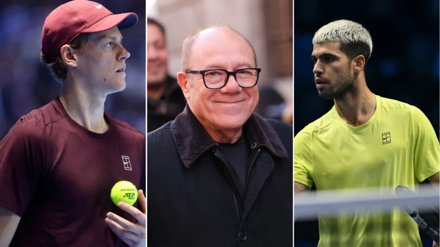 Carlo Verdone cheers Sinner but gives a part to Alcaraz