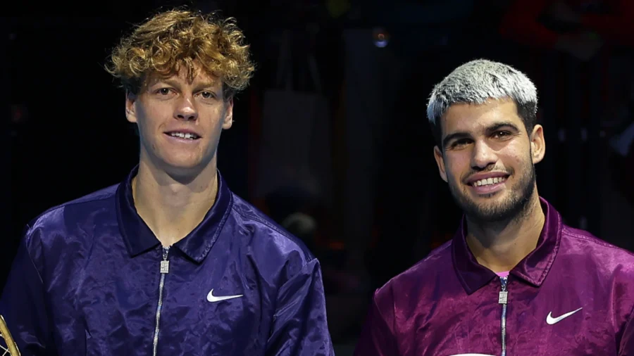 When does Jannik Sinner play in the ATP Finals: history with Carlos Alcaraz