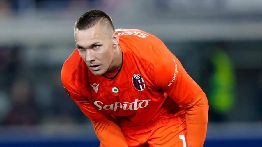 Bologna, stop for Lukasz Skorupski