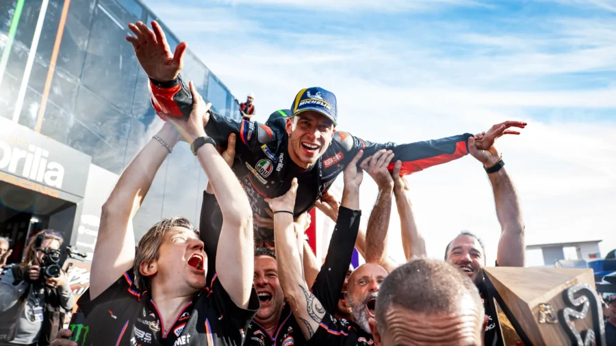 Aprilia and Marco Bezzecchi, a record-breaking season in MotoGP