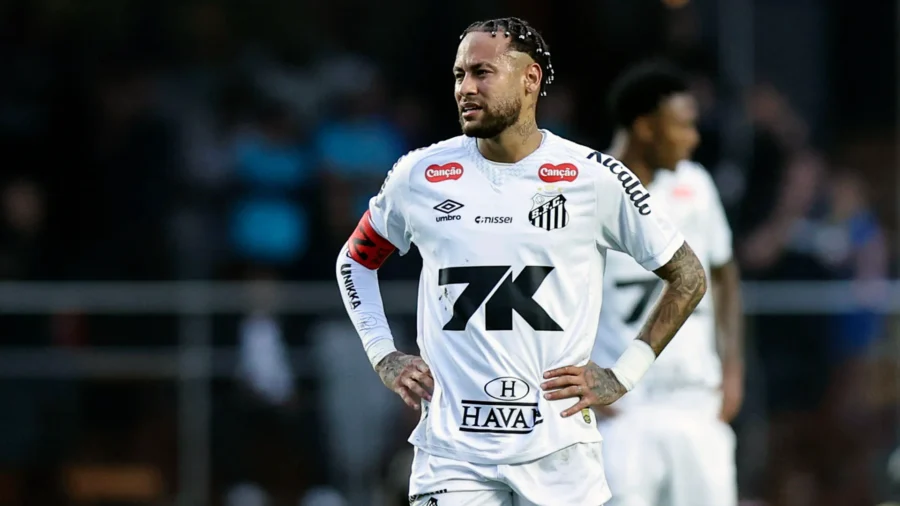 Santos in trouble: Neymar injured, relegation risk concrete
