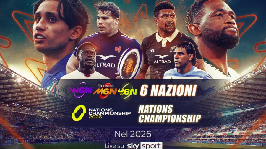 The Six Nations and The Nations Championship on Sky Sports in 2026