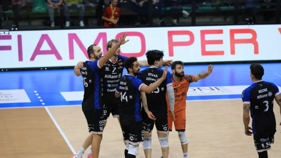 Allianz Milan, immediate redemption: Cuneo ko in four sets