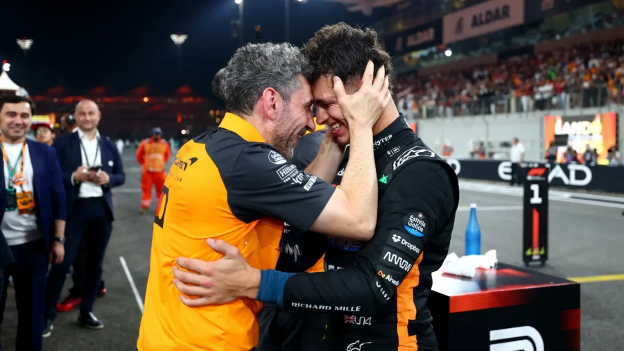 McLaren, Andrea Stella take pride in appearance after Lando Norris triumph