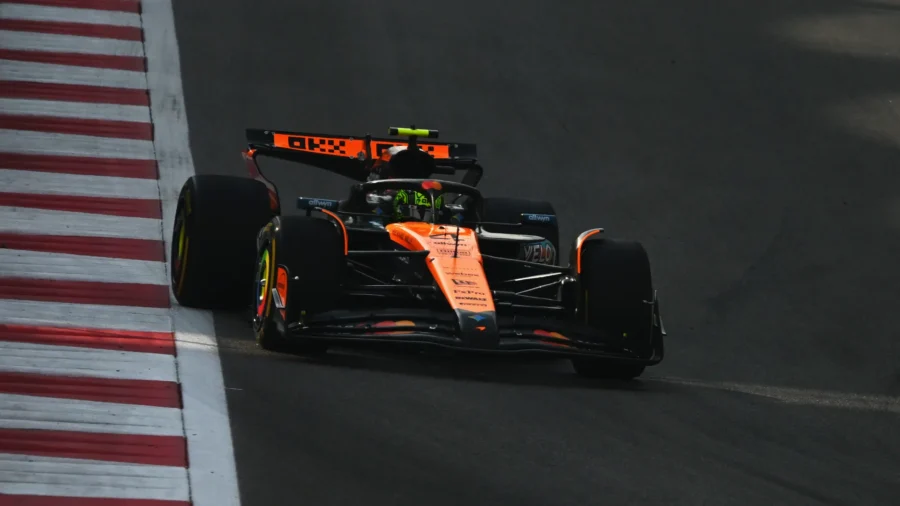 Between Lando Norris and Max Verstappen, it’s already a duel in the first Abu Dhabi free practice session