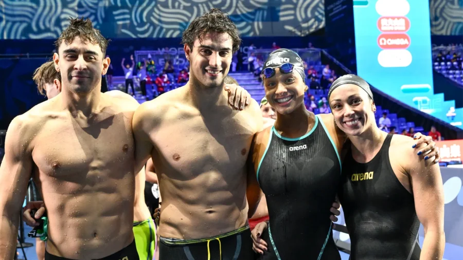 Italy a dream in the 4×50 freestyle mixed: gold and world record
