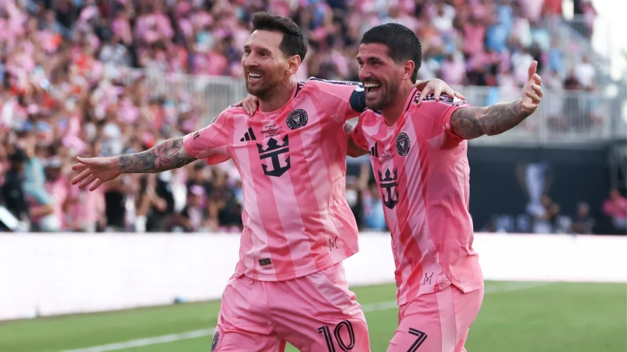 Inter Miami MLS champion, Lionel Messi raises his 48th career trophy