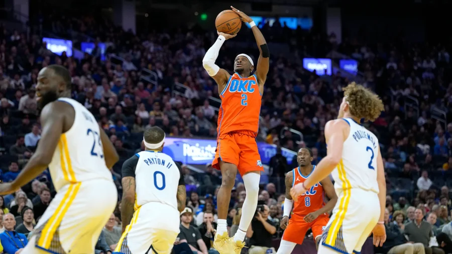 Oklahoma City doesn’t stop now, downed Warriors